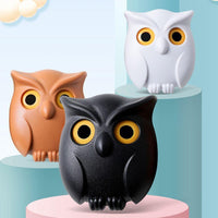 Brown Cute Magnetic Owl Key Holder