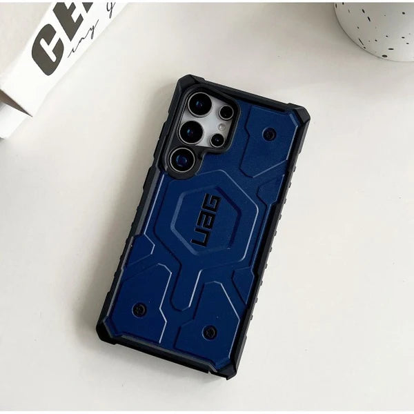 UAG Pathfinder Magsafe Case for the Samsung Galaxy S25 Ultra (Blue)