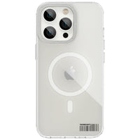 Youngkit White Liuli Mirrior Anti-Drop Case for iPhone 14 Pro / Pro Max