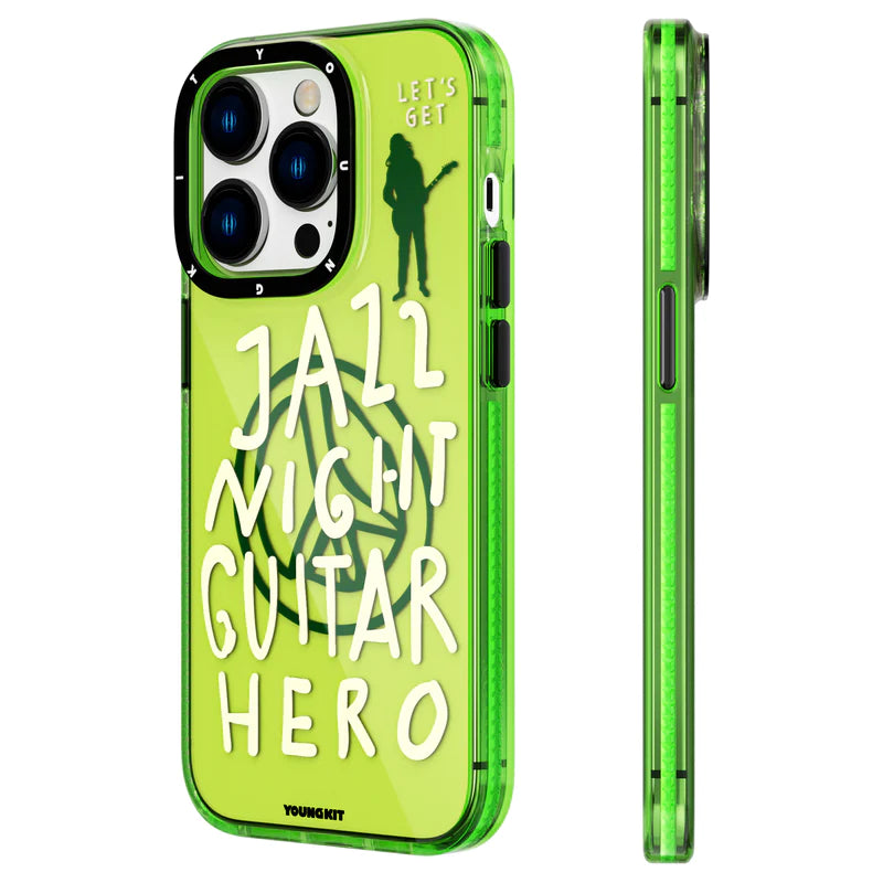 Youngkit Green Jazz Magsafe case for iPhone 13 /14 /14 Pro Case