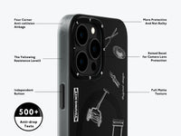 Youngkit Black Plaything Magsafe Case for iPhone 14 Pro