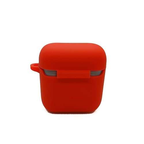 Red Silicon Case Cover for Boat Airdopes 141