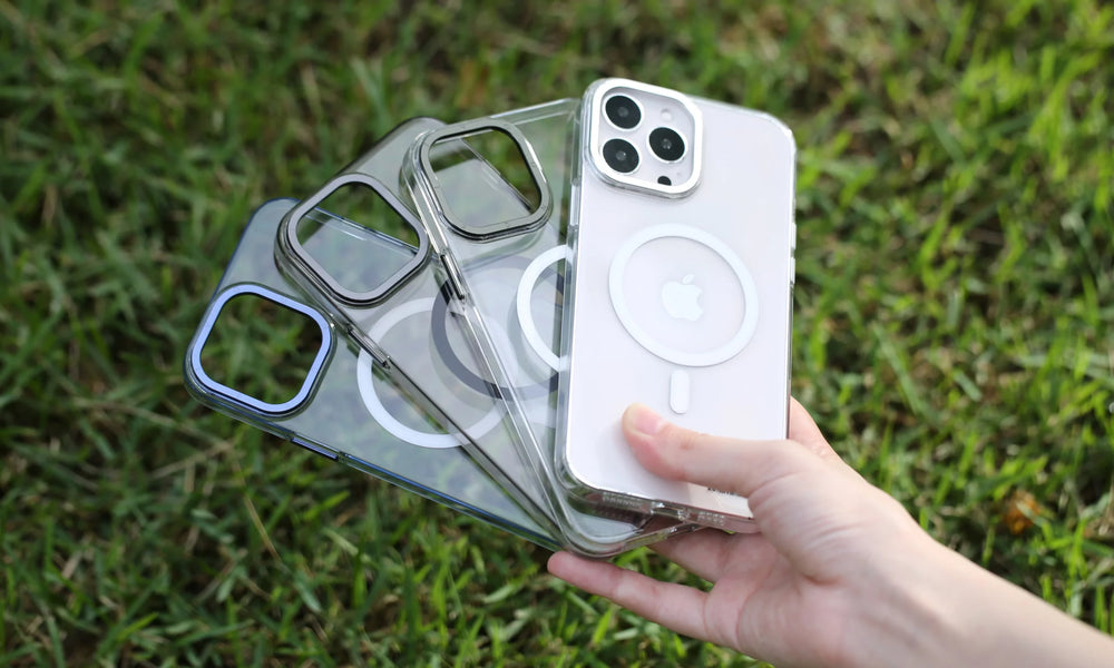 Youngkit Black Liuli Mirrior Anti-Drop Case for iPhone 14 Pro Max