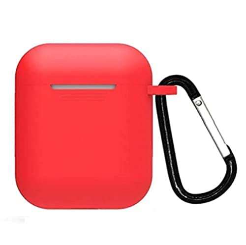 Red Silicon Case Cover for Boat Airdopes 141