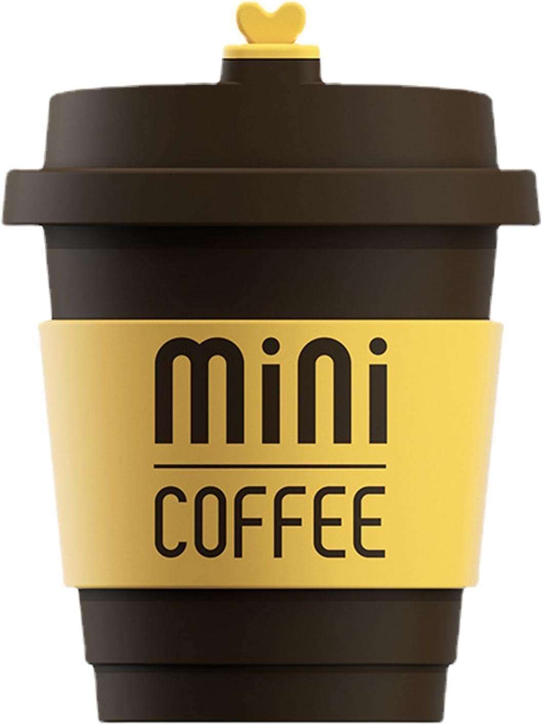 Dark Brown / Orange Color Car Mini Coffee Cup Air Fresheners