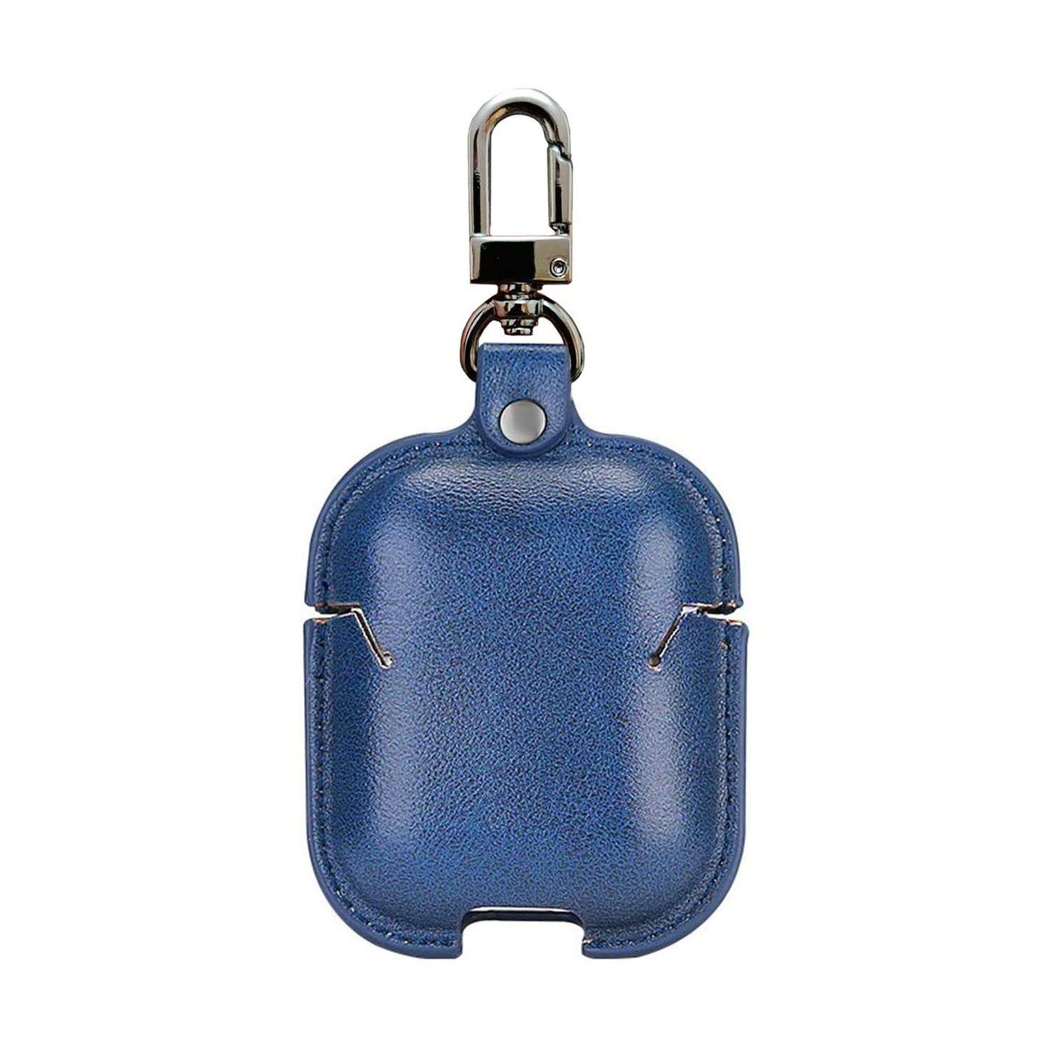Blue Leather Cover Compatible with Boat Airdopes 131/138