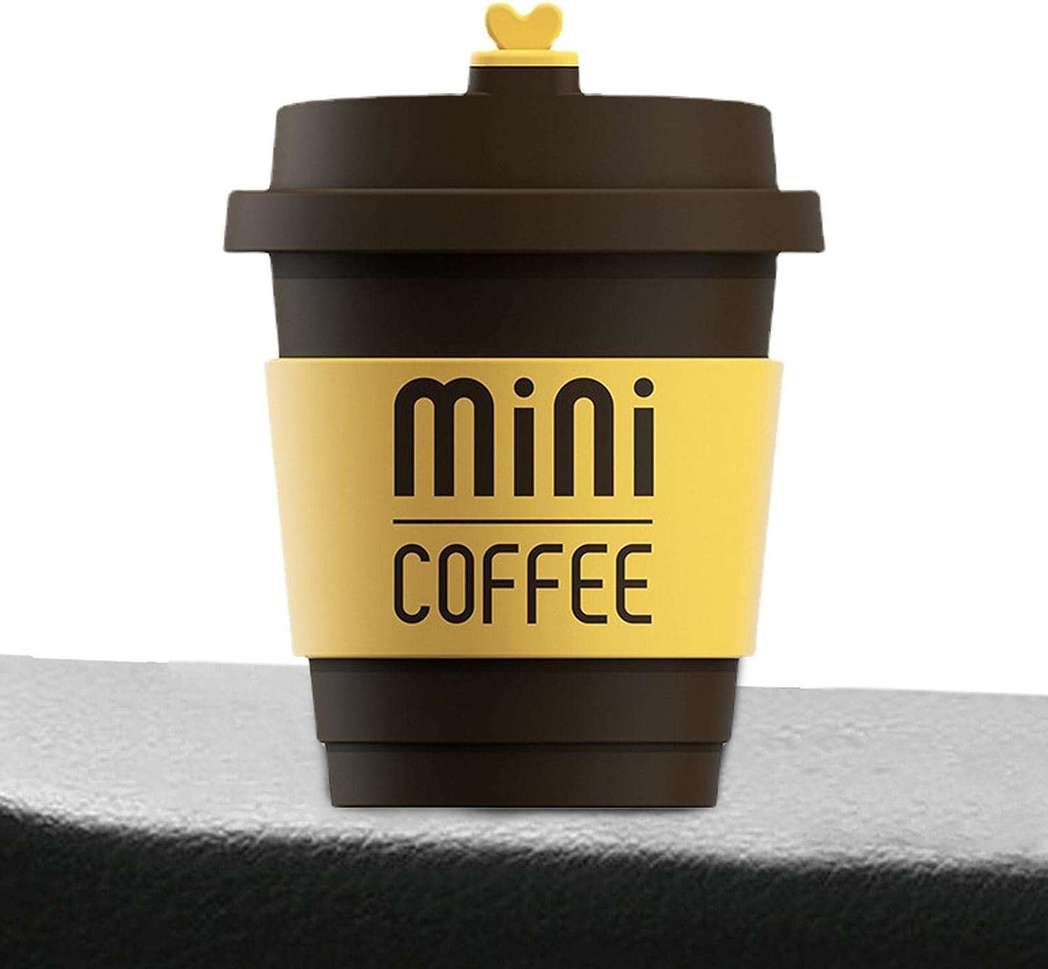 Dark Brown / Orange Color Car Mini Coffee Cup Air Fresheners