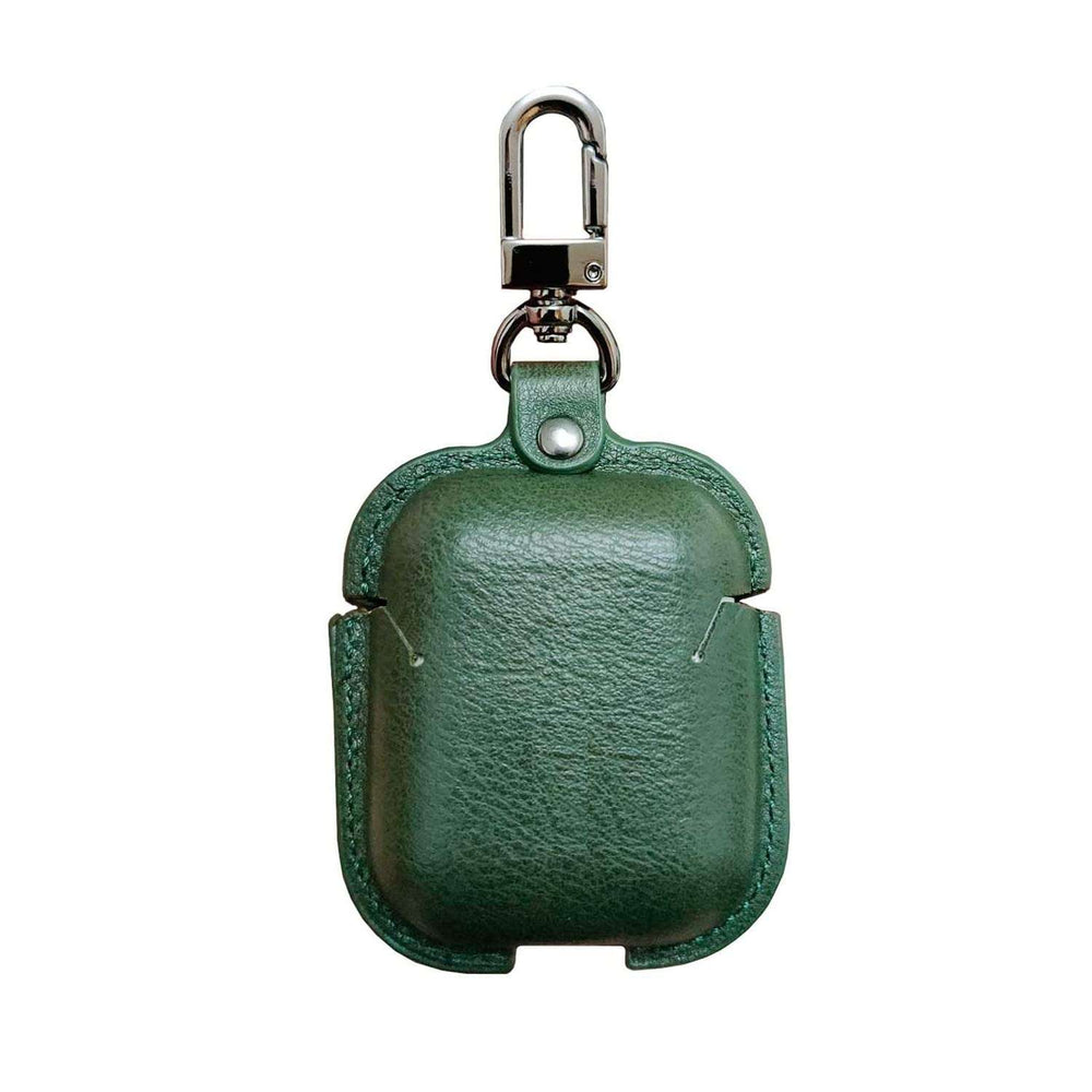 Green Leather Cover Compatible with Boat Airdopes 131/138