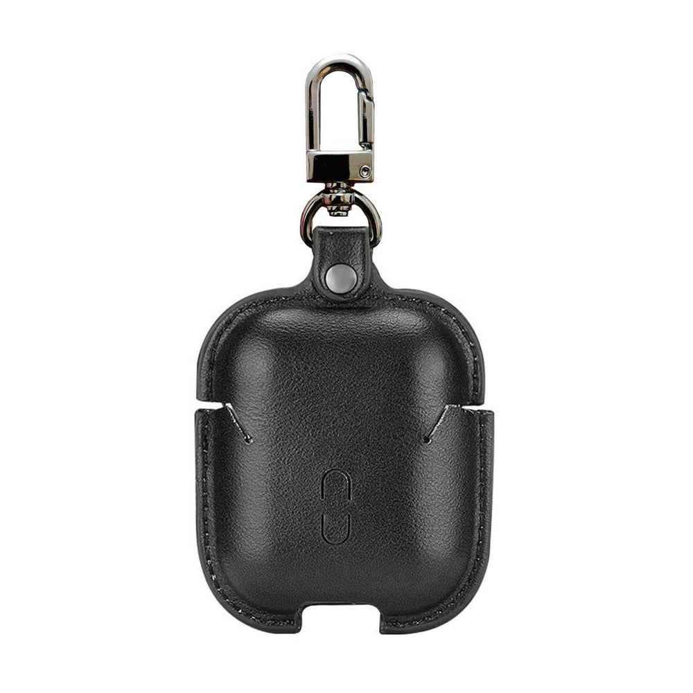 Black Leather Cover Compatible with Boat Airdopes 131/138