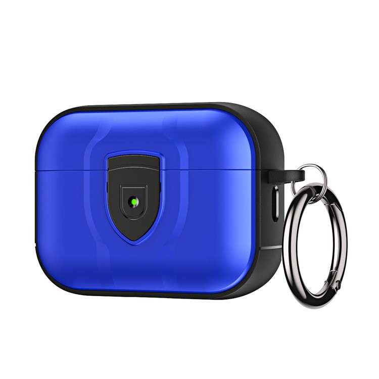 Blue Press Lock Protective case for Apple Airpods Pro 2