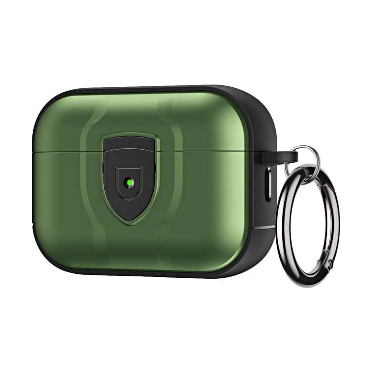 Green Press Lock Protective case for Apple Airpods Pro 2