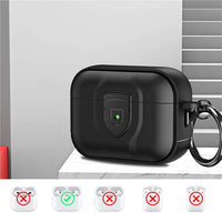 Green Press Lock Protective case for Apple Airpods Pro 2