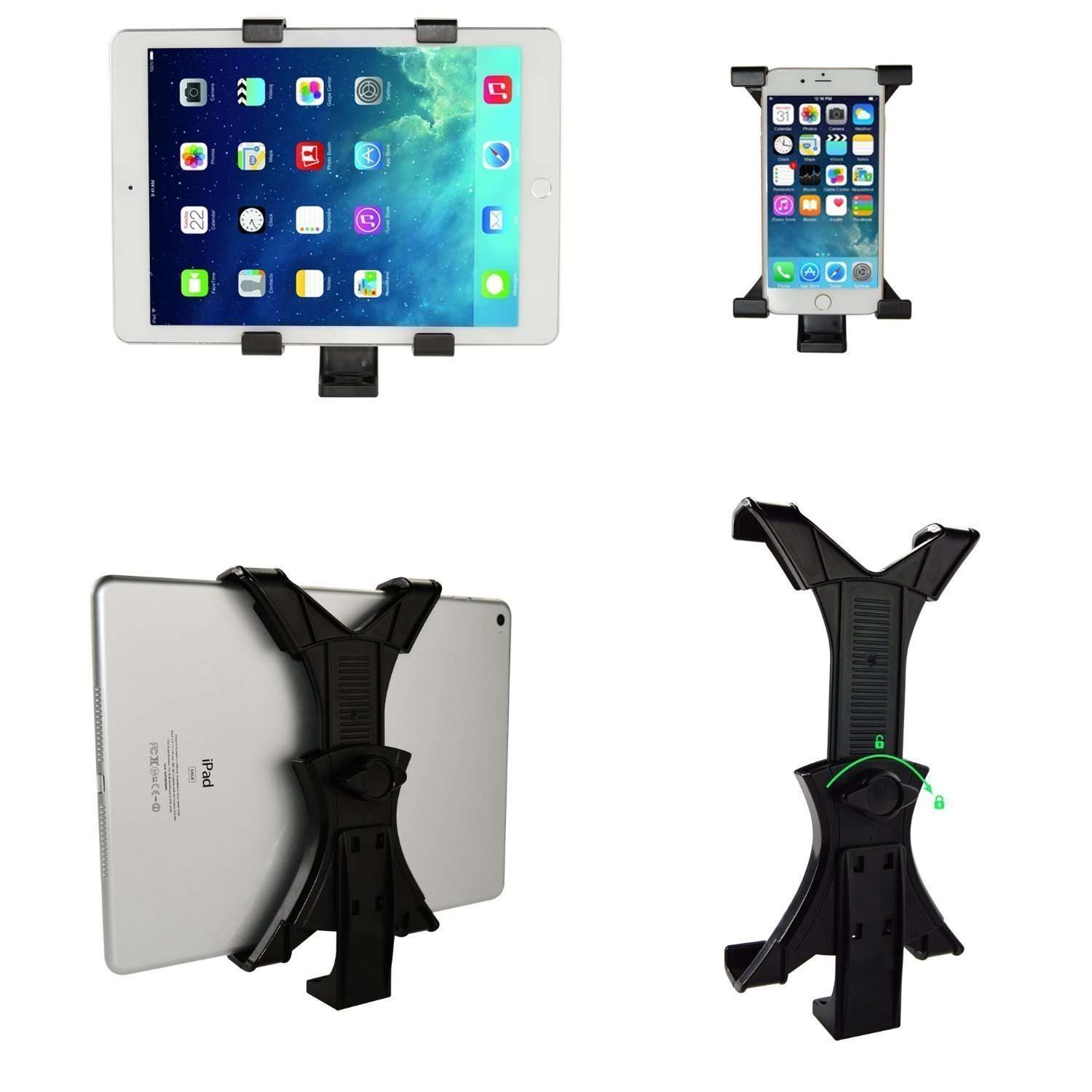 Universal Tripod Mount Clamp Holder Adapter for All Tablets