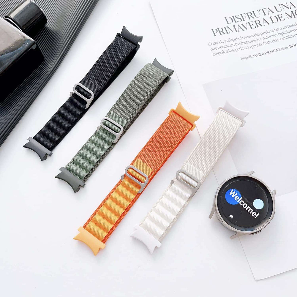 20MM Orange Alpine Loop Band for Samsung Watch 4/5
