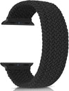 42/44/45/49 MM Black Nylon Braided Solo Loop Strap Band