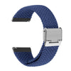 22 MM Blue Adjustable Nylon Braided straps