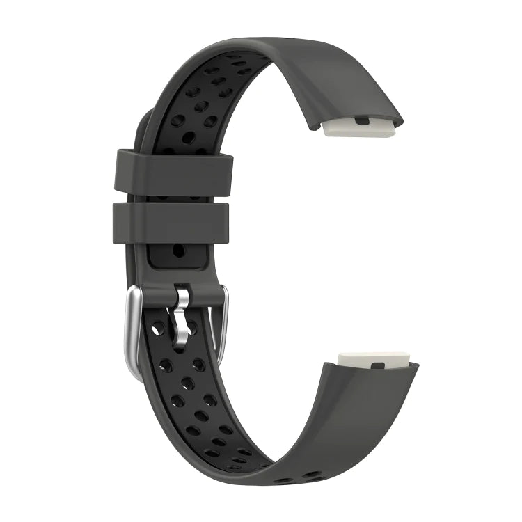 Anthracite Black color Silicone Watch Band for Fitbit Luxe