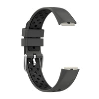 Anthracite Black color Silicone Watch Band for Fitbit Luxe