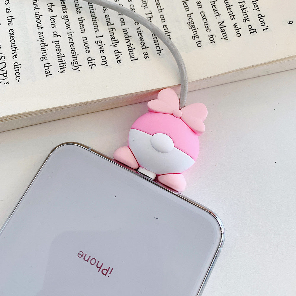 Pink Minnie Disney Cable Bite Protectors for all cables