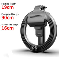 Portable Rechargeable 16 cm LED Selfie Ring Light with Tripod Stand for Mobile Phone