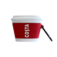 Soft Touch Coffee Bottle Case for Apple Airpods Pro