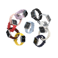 38/40/41 MM Lavendar Feminine Lace Silicone Band for Apple Watches