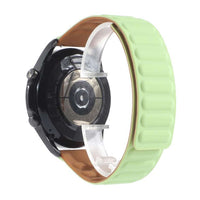 22 MM Silicon Magnetic Watch Band - Light Green
