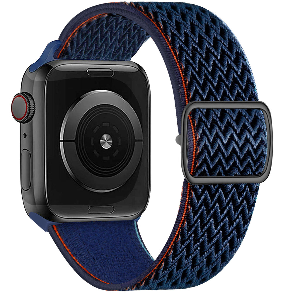 38/40/41 MM Navy Blue Adjustable Nylon solo bands