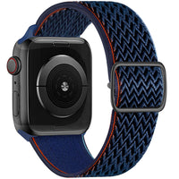38/40/41 MM Navy Blue Adjustable Nylon solo bands