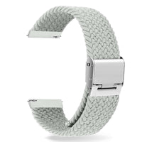 22 MM Light Grey Adjustable Nylon Braided straps