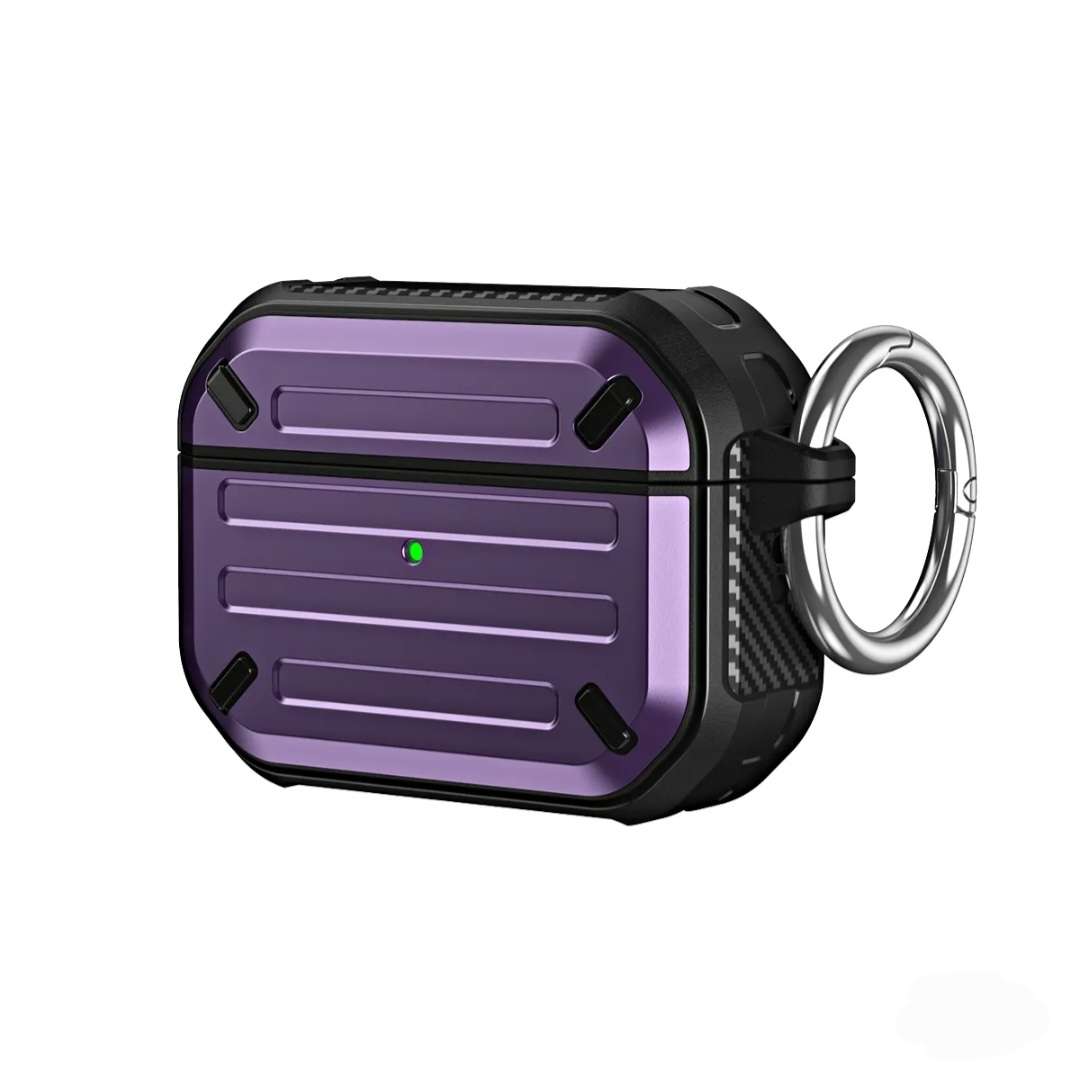 Purple Armor Rugged Case for Apple Airpods Pro 2