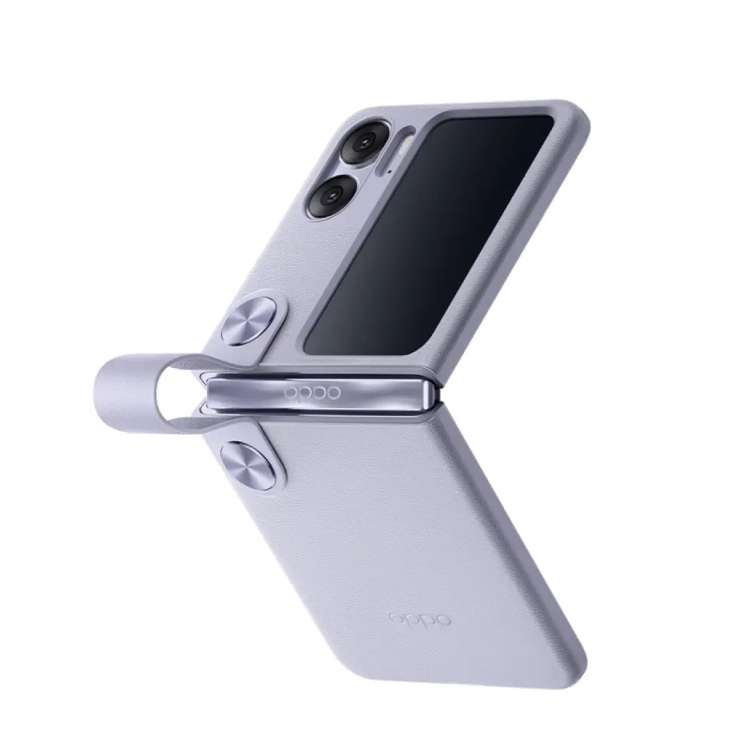 Purple color Hand Strap Type cases for OPPO Find N2