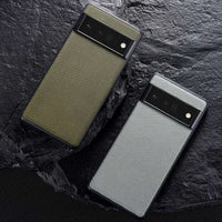 Black Slim Hybrid Matte Nylon Cloth Case Cover for Google Pixel 7/7 Pro