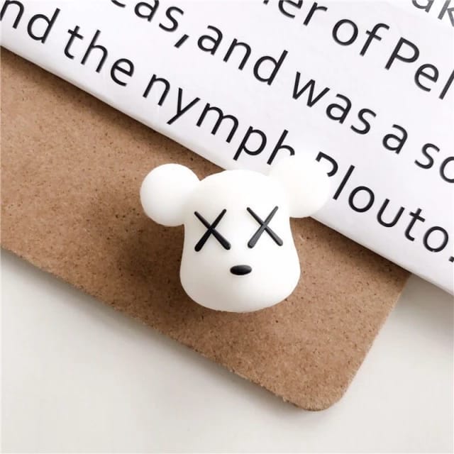 White Kaws Bear Bite Cable Protector