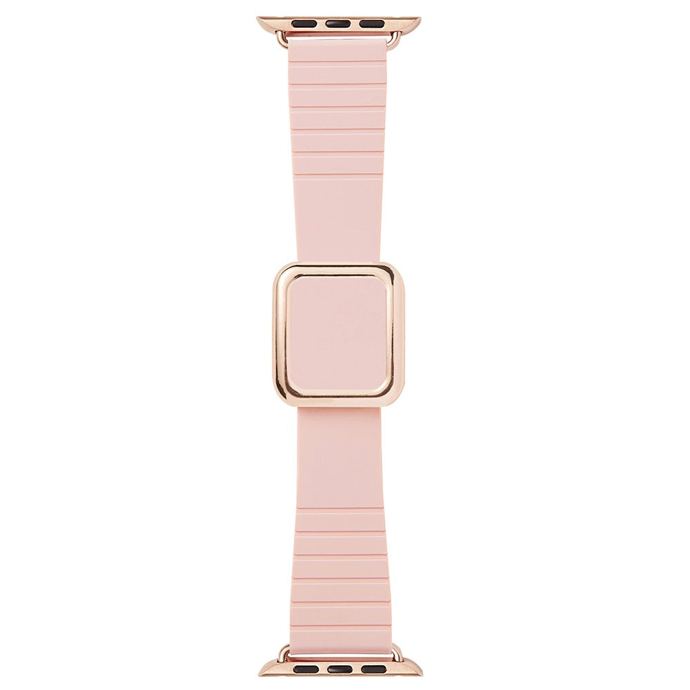 38/40/41 MM Pink Luxury Microfiber Buckle strap for Apple Watches
