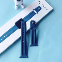 42/44/45/49 MM Blue Silicon Band in GRAY Brand