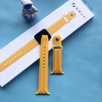 42/44/45/49 MM Yellow Silicon Band in GRAY Brand