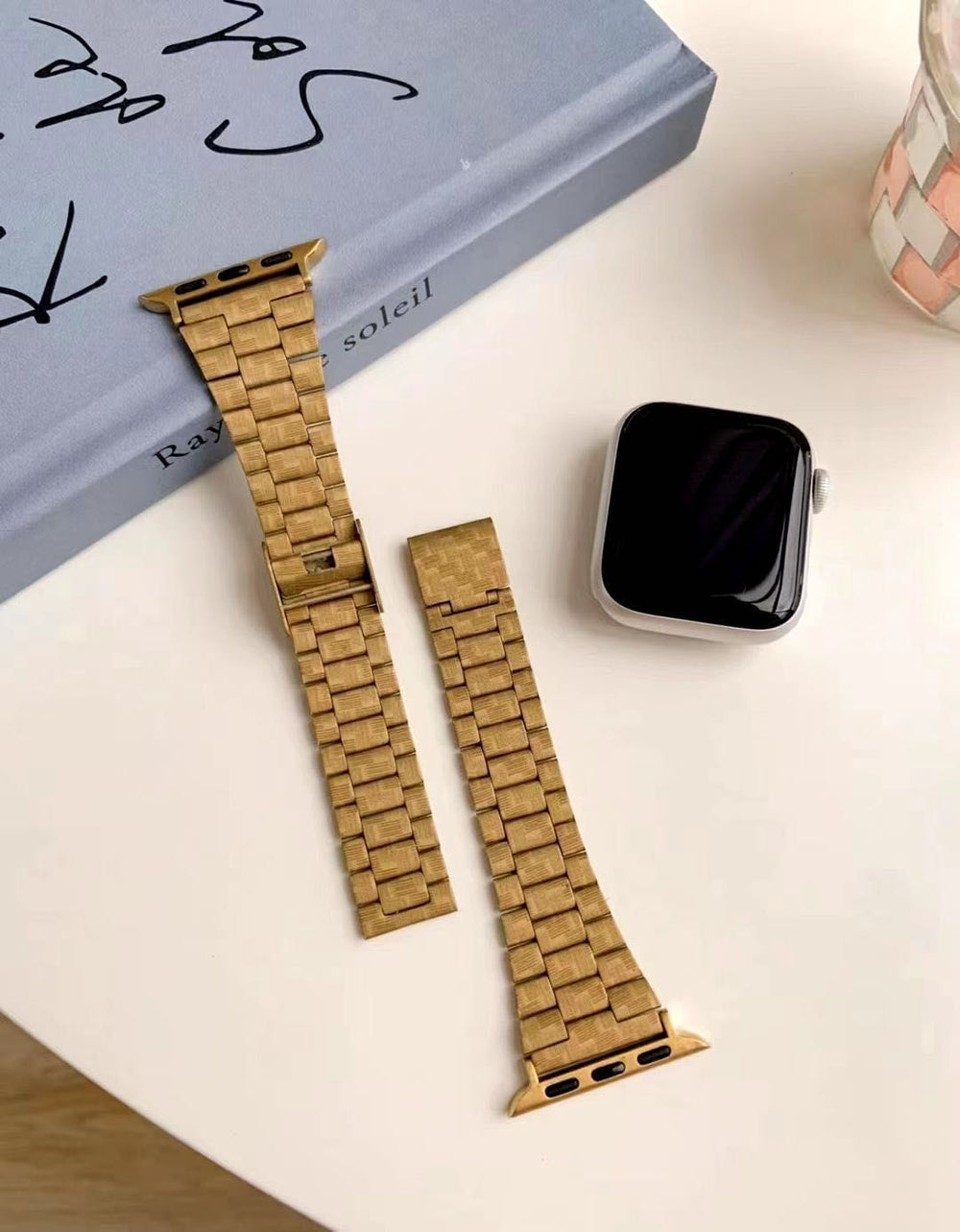 42/44/45/49 MM Gold Premium Metal bands for Apple Watches