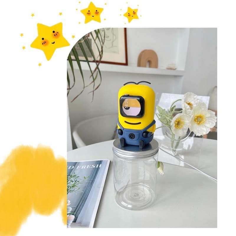 Minions Design Charger Stand for Apple Watches