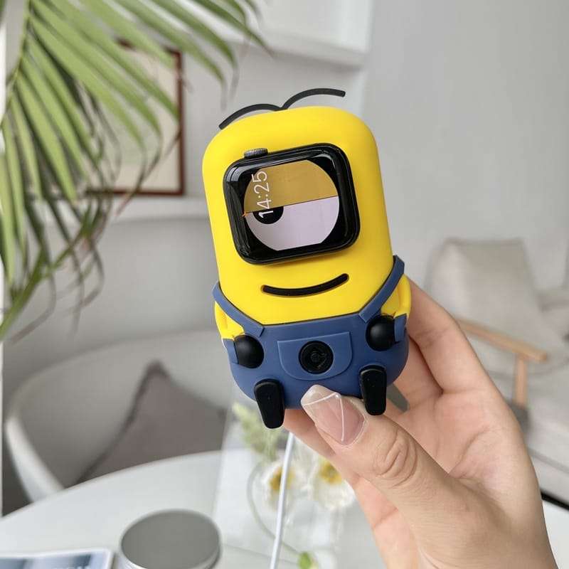 Minions Design Charger Stand for Apple Watches