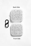 Black Smileys Pattern cases for Nothing Ear 1