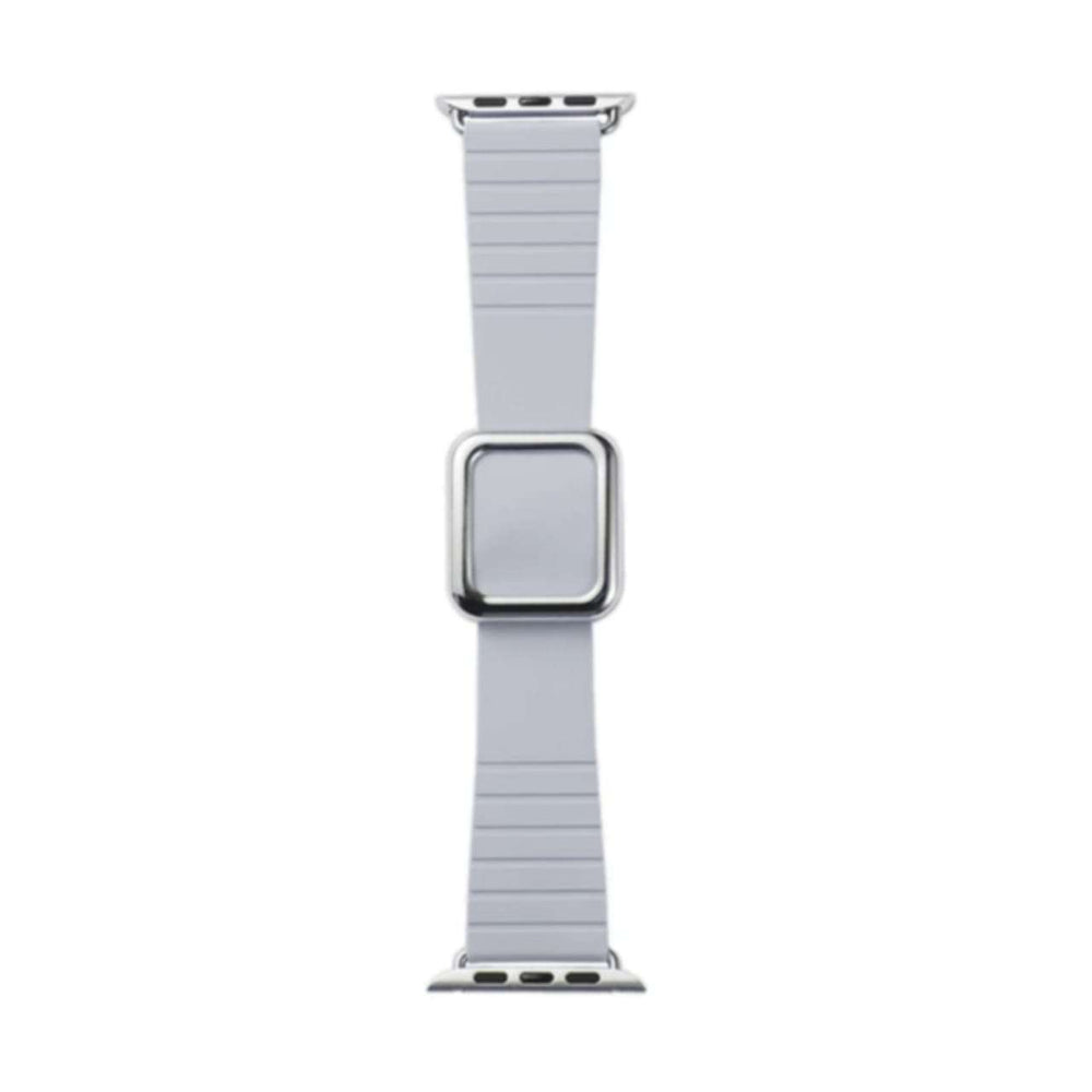 42/44/45/49 MM Grey Luxury Microfiber Buckle strap for Apple watches