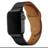 42/44/45/49 MM Black Hybrid Leather straps for Apple watches