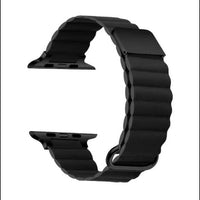 Ultra Luxury Leather Magnetic Band - 38/40/41 MM - Black