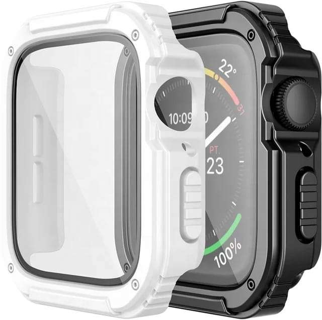 45MM White Rugged Bumper case for Apple Watch - Lito Brand