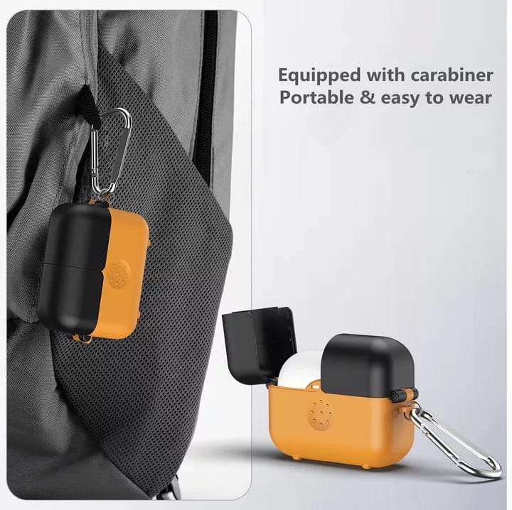 Black+Brown+White Colorful Protective Case for Airpods Pro