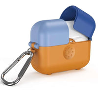 Blue+Purple+Brown Colorful Protective Case for Airpods Pro