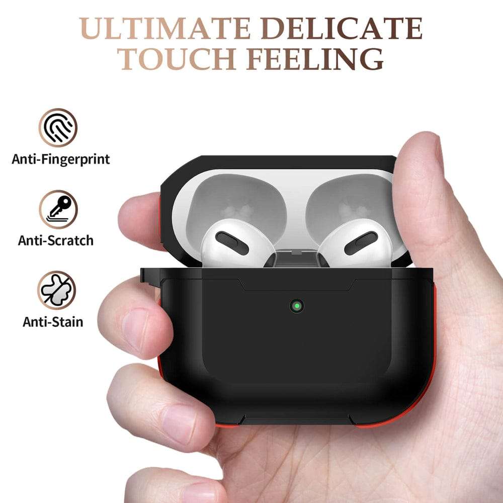 Blue color Premium Defense Trek Case for Apple Airpods Pro