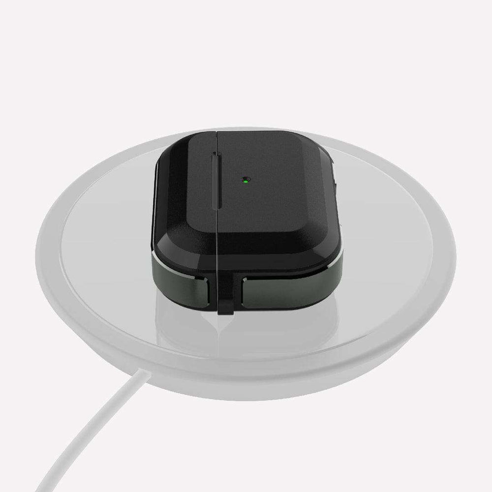 Black color Premium Defense Trek Case for Apple Airpods Pro