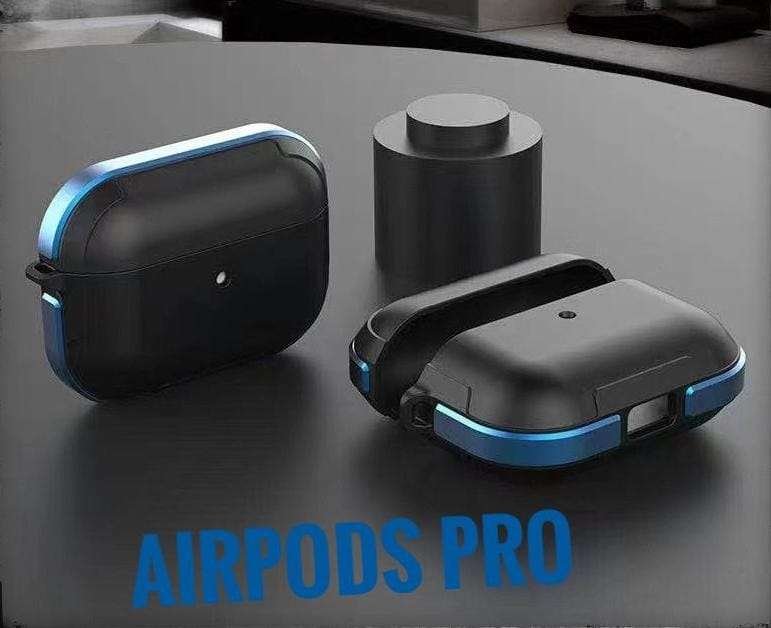 Blue color Premium Defense Trek Case for Apple Airpods Pro
